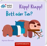 Cover-Bild zum Titel 'Klipp! Klapp! Bett oder Tier?' von 'Anna Madouche'