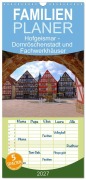 Cover-Bild zum Titel 'Familienplaner 2027 - Hofgeismar - Dornröschenstadt und Fachwerkhäuser mit 5 Spalten (Wandkalender, 21 x 45 cm) CALVENDO' von 'Klaus Lielischkies'