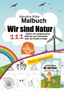 Cover-Bild zum Titel 'KitaFix Malbuch Wir sind Natur' von 'Sandra Plha'