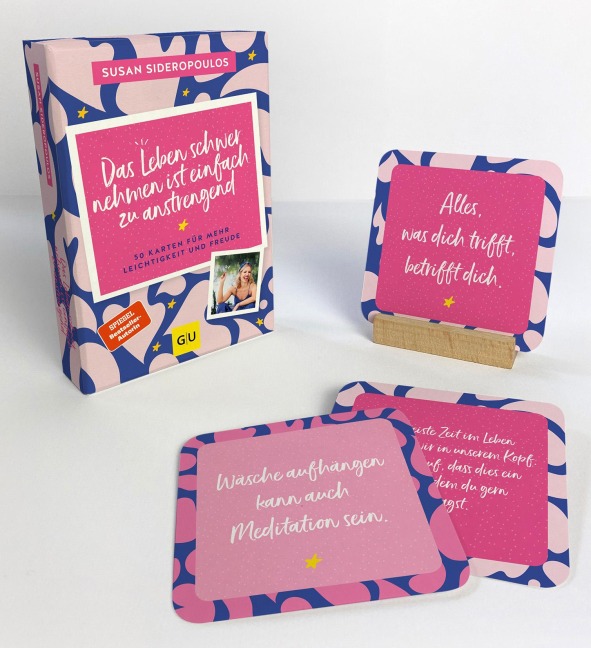 Das Leben schwer nehmen ist einfach zu anstrengend - Das Kartenset zum SPIEGEL Bestseller - Susan Sideropoulos Das Leben schwer nehmen ist einfach zu anstrengend - Das Kartenset zum SPIEGEL Bestseller - Susan Sideropoulos