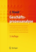 Cover-Bild zum Titel 'Geschäftsprozessanalyse' von 'Josef L. Staud'