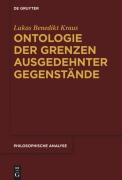 Cover-Bild zum Titel 'Ontologie der Grenzen ausgedehnter Gegenstände' von 'Lukas Benedikt Kraus'