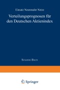 Cover-Bild zum Titel 'Verteilungsprognose für den Deutschen Aktienindex' von ''