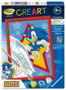 Cover-Bild zum Titel 'CreArt, Malen nach Zahlen Kinder Sonic the Hedgehog - Rasender Sonic' von ''