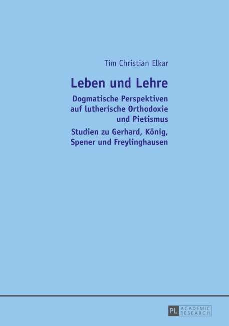 Leben und Lehre - Tim Christian Elkar