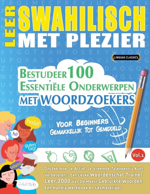 LEER SWAHILISCH MET PLEZIER - VOOR BEGINNERS - Linguas Classics