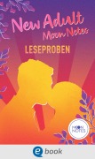 Cover-Bild zum Titel 'New Adult Moon Notes Leseproben' von 'Jennifer Schumann, Josephine Angelini, Laura Labas, Ashley Herring Blake, Emma Lindberg'