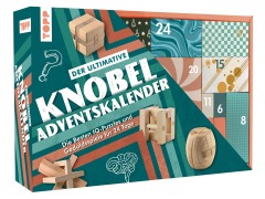 Cover-Bild zum Titel 'Knobelspiel-Adventskalender 3 - Die besten IQ-Puzzles und Geduldsspiele für 24 Tage' von ''