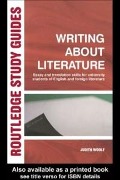 Writing About Literature - Judith Woolf