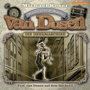 Cover-Bild zum Titel 'Professor van Dusen auf dem Hochseil' von 'Michael Koser'