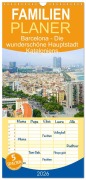 Cover-Bild zum Titel 'Familienplaner 2026 - Barcelona - Die wunderschöne Hauptstadt Kataloniens. mit 5 Spalten (Wandkalender, 21 x 45 cm) CALVENDO' von 'M. Scott'