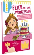 Cover-Bild zum Titel 'Feier mit der Prinzessin. Das Wassermalbuch zum Mitmachen' von 'Meike Teichmann'