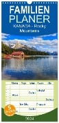 Familienplaner 2024 - KANADA - Rocky Mountains mit 5 Spalten (Wandkalender, 21 x 45 cm) CALVENDO - Martin Büchler Und Christine Berkhoff
