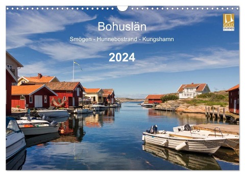 Bohuslän. Smögen - Hunnebostrand - Kungshamn (Wandkalender 2024 DIN A3 quer), CALVENDO Monatskalender - Klaus Kolfenbach