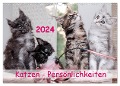 Katzen Persönlichkeiten 2024 (Wandkalender 2024 DIN A3 quer), CALVENDO Monatskalender - Patrick Rüberg