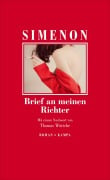 Cover-Bild zum Titel 'Brief an meinen Richter' von 'Georges Simenon'