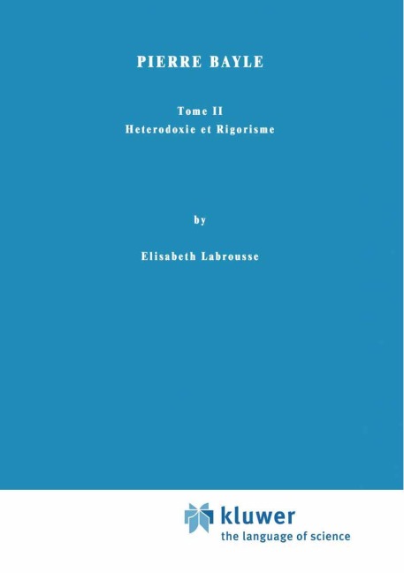 Pierre Bayle - Elisabeth Labrousse