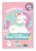 Cover-Bild zum Titel 'Einhörner: Zauberhafter Sticker- und Malspaß' von ''