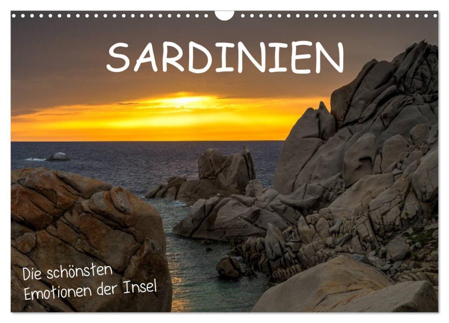 Sardinien - die schönsten Emotionen der Insel (Wandkalender 2026 DIN A3 quer), CALVENDO Monatskalender - Foto Unico