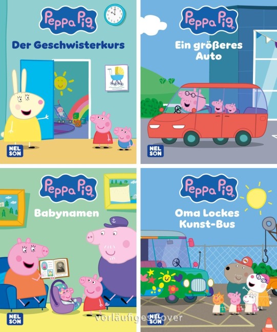 Nelson Mini-Bücher: Peppa Pig 37-40 - 