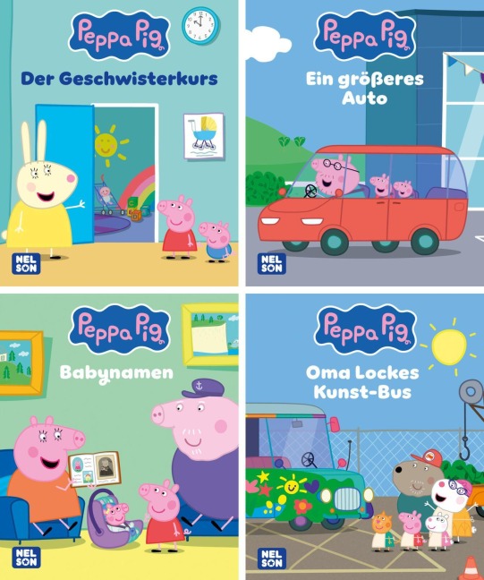Nelson Mini-Bücher: Peppa Pig 37-40 - 