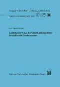 Cover-Bild zum Titel 'Lasersystem aus kohärent gekoppelten Grundmode-Diodenlasern' von 'Lars Bartelt-Berger'