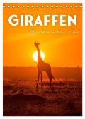 Giraffe - Bemerkenswerte Tiere. (Tischkalender 2024 DIN A5 hoch), CALVENDO Monatskalender - Sf Sf