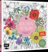 Cover-Bild zum Titel 'Blütentraum - Florale Motive ausmalen' von 'Anastasia Sälinger'