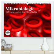 Mikrobiologie. Mikroorganismen, Genetik und Zellen (hochwertiger Premium Wandkalender 2026 DIN A2 quer), Kunstdruck in Hochglanz - Elisabeth Stanzer