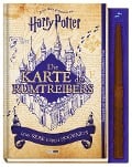 Cover-Bild zum Titel 'Aus den Filmen zu Harry Potter: Die Karte des Rumtreibers - Eine Reise durch Hogwarts' von 'Erinn Pascal'