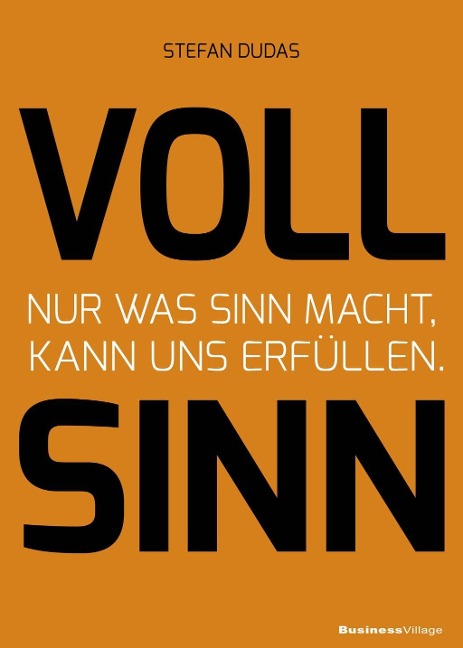 VOLL SINN - Stefan Dudas