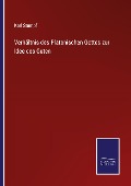 Cover-Bild zum Titel 'Verhältnis des Platonischen Gottes zur Idee des Guten' von 'Karl Stumpf'