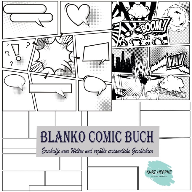 Blanko Comic Buch - Kurt Heppke