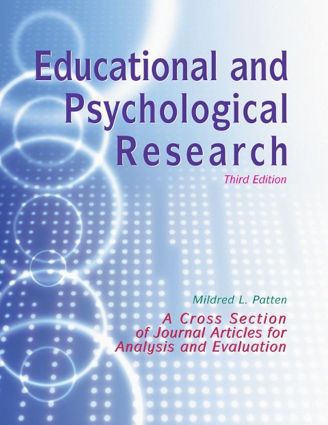 Educational and Psychological Research - Mildred Patten
