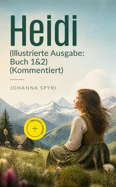 Heidi (Illustrierte Ausgabe: Buch 1&2) (Kommentiert) - Johanna Spyri