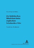 Cover-Bild zum Titel 'Die hebräischen Bibelzitate beim englischen Scholastiker Odo' von 'Hans-Georg Von Mutius'