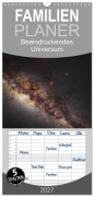 Cover-Bild zum Titel 'Familienplaner 2027 - Beeindruckendes Universum mit 5 Spalten (Wandkalender, 21 x 45 cm) CALVENDO' von 'Stefan Westphal'