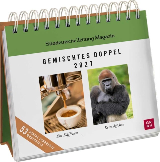 Postkartenkalender 2027: Gemischtes Doppel - Süddeutsche Zeitung