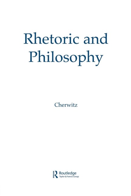 Rhetoric and Philosophy - 