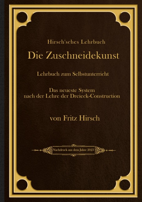 Hirsch'sches Lehrbuch - Fritz Hirsch