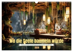 Cover-Bild zum Titel 'Wo die Seele baumeln würde (Wandkalender 2026 DIN A3 quer), CALVENDO Monatskalender' von 'Kerstin Waurick'