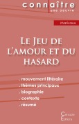 Cover-Bild zum Titel 'Fiche de lecture Le Jeu de l'amour et du hasard de Marivaux (Analyse littéraire de référence et résumé complet)' von 'Marivaux'