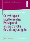 Cover-Bild zum Titel 'Gerechtigkeit - facettenreiches Prinzip und anspruchsvolle Gestaltungsaufgabe' von ''