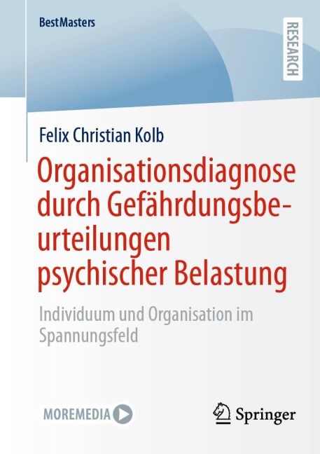Organisationsdiagnose durch Gefährdungsbeurteilungen psychischer Belastung - Felix Christian Kolb