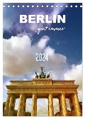 BERLIN geht immer (Tischkalender 2024 DIN A5 hoch), CALVENDO Monatskalender - Gaby Wojciech