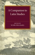 Cover-Bild zum Titel 'A Companion to Latin Studies' von ''