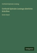 Cover-Bild zum Titel 'Gotthold Ephraim Lessings sämtliche Schriften' von 'Gotthold Ephraim Lessing'