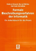 Cover-Bild zum Titel 'Formale Beschreibungsverfahren der Informatik' von 'Helmut Eirund, Bernd Müller, Gerlinde Schreiber'