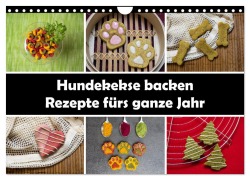 Cover-Bild zum Titel 'Hundekekse backen - Rezepte fürs ganze Jahr (Wandkalender 2025 DIN A4 quer), CALVENDO Monatskalender' von 'Christina Williger'