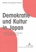 Cover-Bild zum Titel 'Demokratie und Kultur in Japan' von 'Makiko Hamaguchi-Klenner'